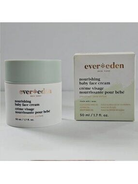 evereden nourishing baby face cream 1.7 fl oz Baby Shower Gift clean bathtime